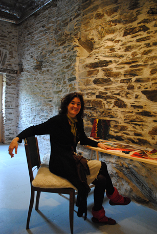 Mia in Stone Studio at La Muse